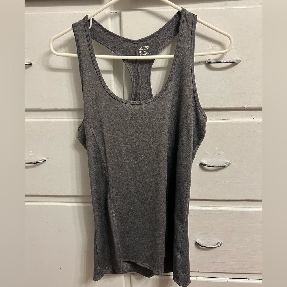 Champion Charcoal Racerback Tank Top